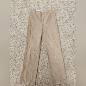Haggar Men's Corduroy Pants in Tan